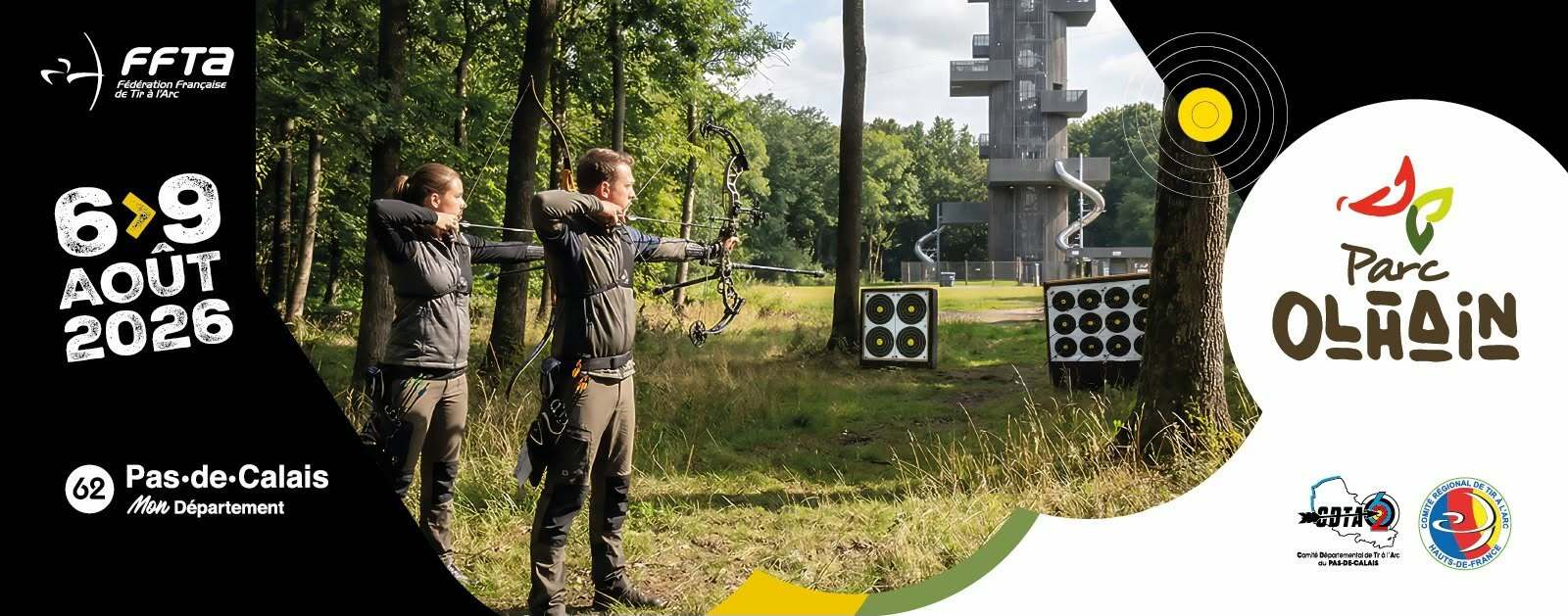 Championnat de France de Tir en Campagne du 6 au 9 août 2026