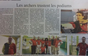 Compétitions de ces derniers jours