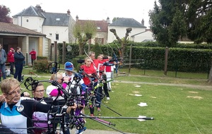 Concours Extérieur dans notre Jeu d'Arc -Samedi 22 Avril