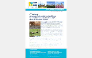 Forum des facteurs d'arcs et de flèches, samedi 14 et dimanche 15 octobre au musée de l'archerie et du Valois