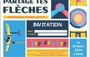 Partage tes fleches 2024