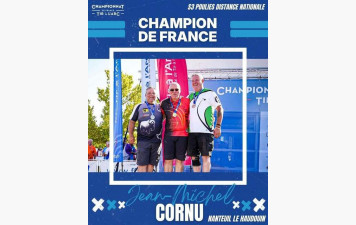 Jean-Michel Cornu est Champion de France en S3 Poulie !!! 🤩👏👏